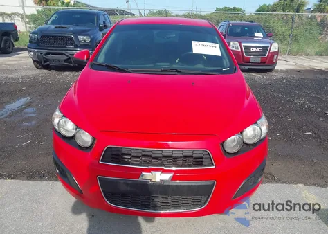 2016 Chevrolet Sonic Lt Auto из США, поврежденный, VIN 1G1JC6SH7G4179943